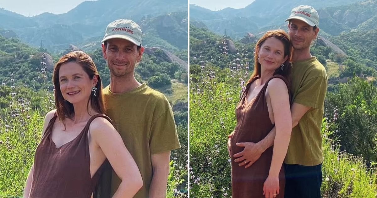 bonnie5.jpg?resize=1200,630 - JUST IN: Harry Potter Star Bonnie Wright Cradles Her Baby Bump As She Reveals She's Expecting First Child With Husband Andrew Lococo