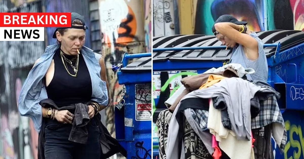 breaking 17.jpg?resize=1200,630 - JUST IN: Fears For Homeless Ex-Model Loni Willison After She Was Spotted Rummaging Through Trash