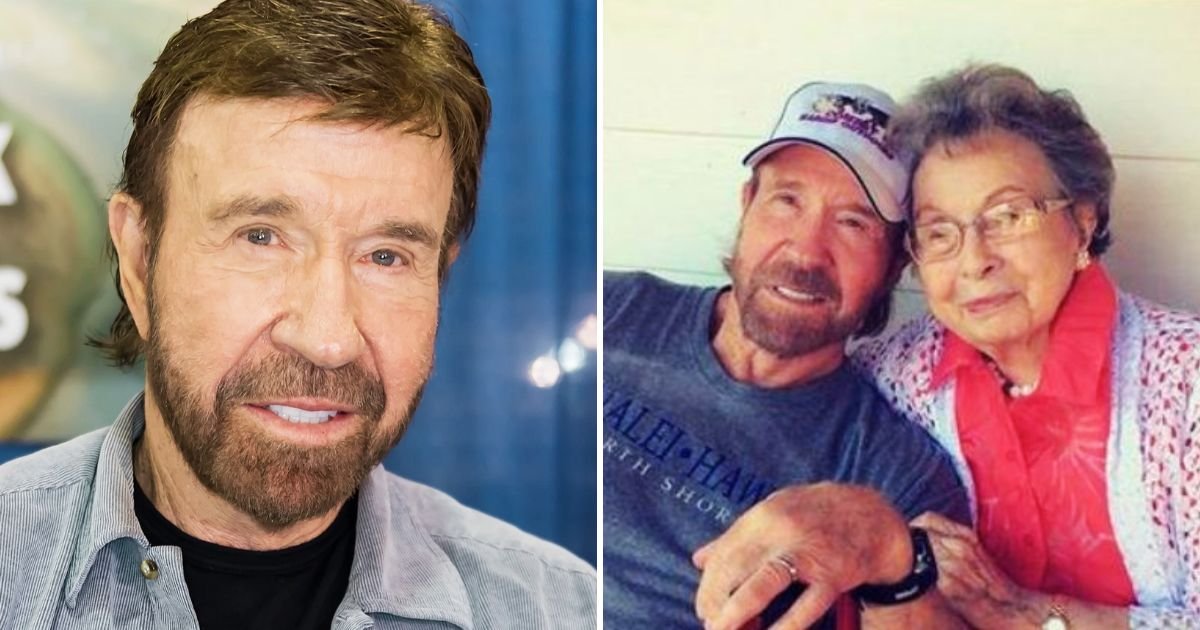 chuck4.jpg?resize=412,275 - ‘I Can Hardly Believe It!’ Chuck Norris, 83, Pays Heartfelt Tribute To His Mother As They Celebrate Her 102nd Birthday