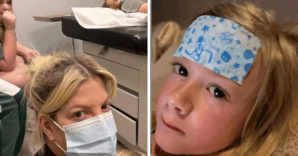 d1 5.png?resize=412,275 - BREAKING: Tori Spelling In Urgent Care With Her Children After Mold Infection Found Inside Home