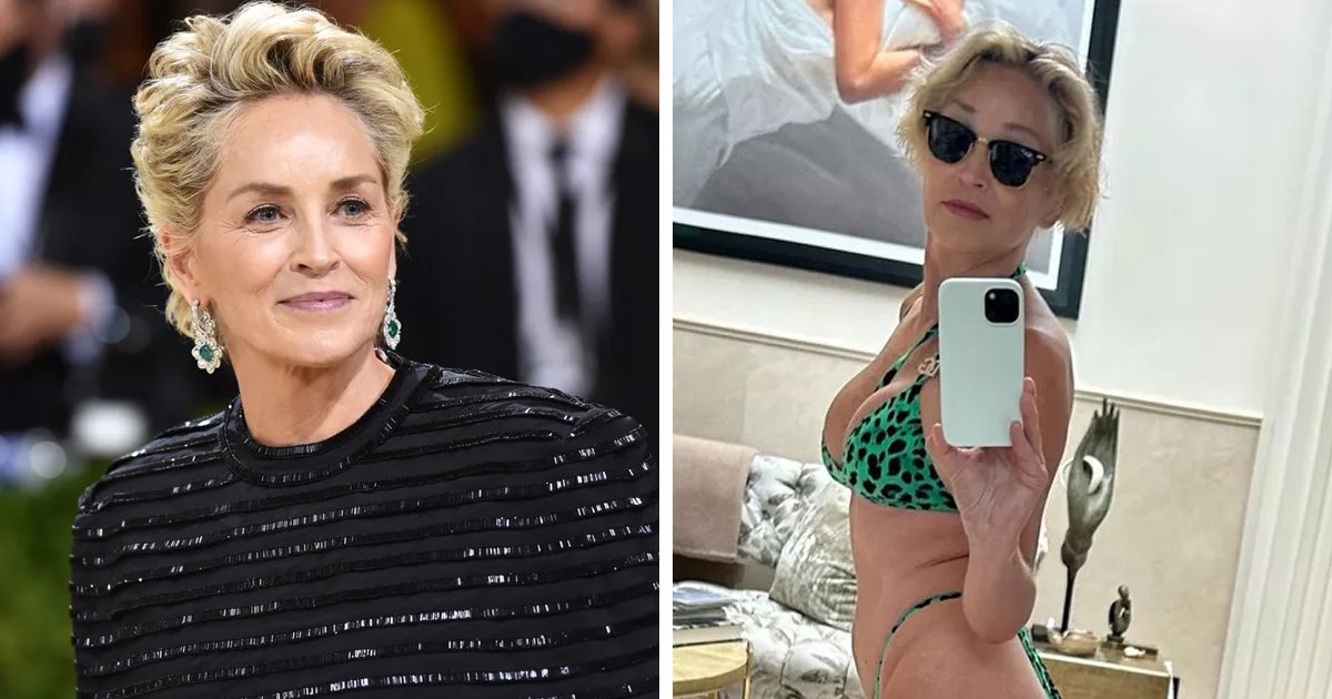 d126 2.jpg?resize=1200,630 - BREAKING: Sharon Stone Says She's Ready For Summer As Actress Stuns In 'Sultry & Skimpy Bikini Attire'