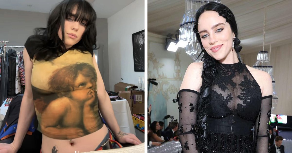 d133 2.jpg?resize=412,275 - EXCLUSIVE: Billie Eilish Gives Fans A RARE 'Cheeky' Glimpse Of Her Intimate Body Inking