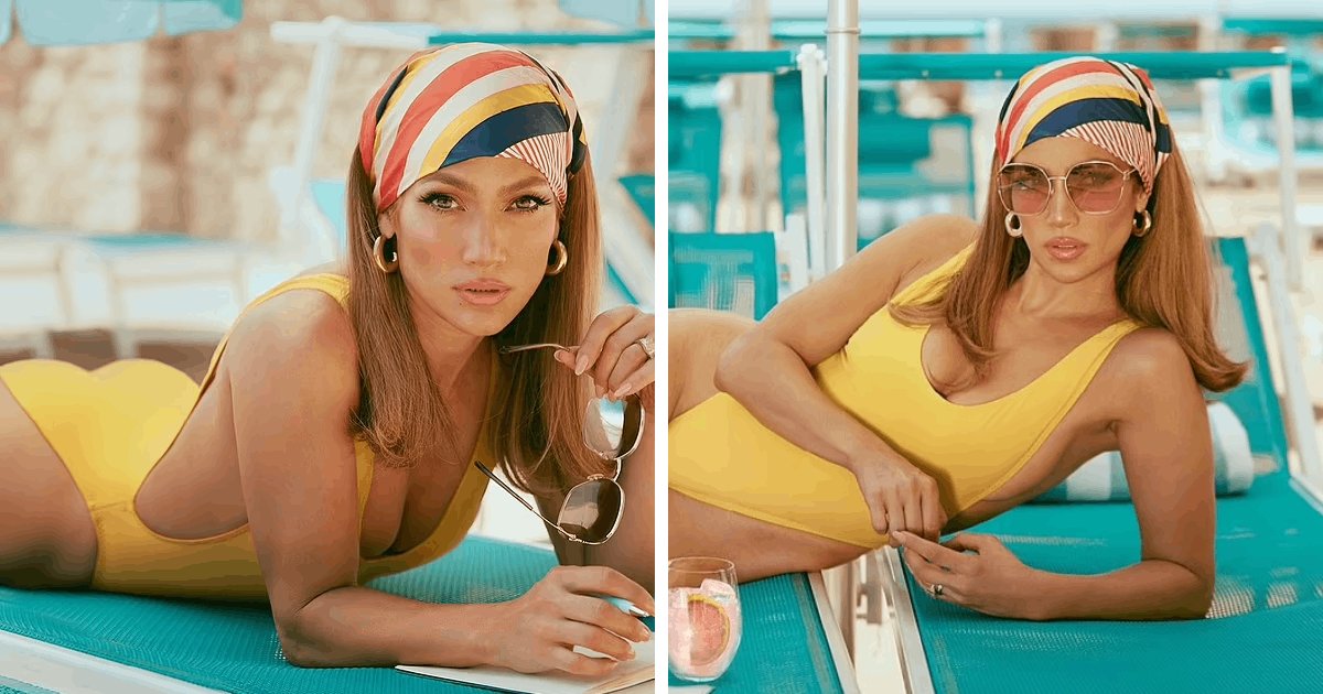 d2 11.png?resize=412,275 - EXCLUSIVE: Jennifer Lopez Turns Up The Heat At 53 In Skimpy Yellow Swimsuit