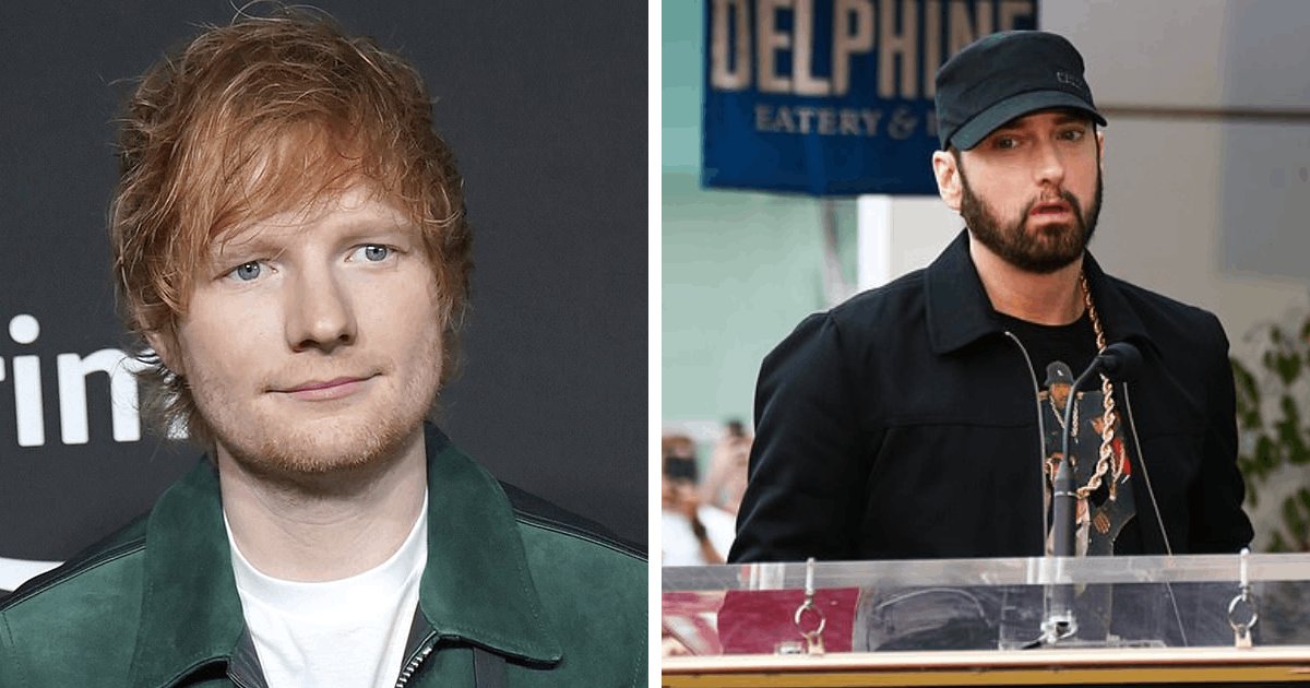 d2 7.png?resize=412,275 - EXCLUSIVE: Singer Ed Sheeran Reveals He Overcame Stuttering By Rapping To Eminem's Songs