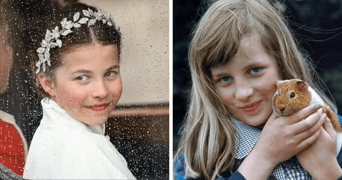 d4 1.png?resize=412,275 - EXCLUSIVE: Princess Charlotte TWINS With Her Late Grandma Princess Diana And The Resemblance Is Striking