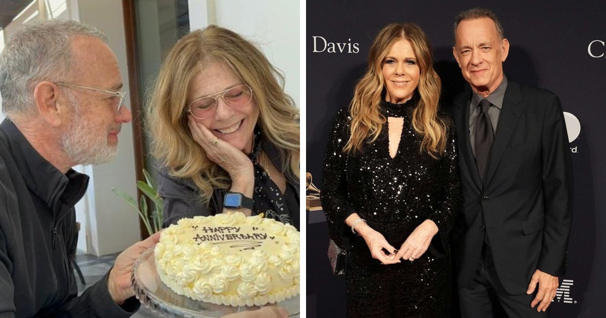 d5 1.jpg?resize=412,275 - Actor Tom Hanks Is Celebrating His 35th Wedding Anniversary With Rita Wilson And Fans Are In LOVE With His Beautiful Gesture