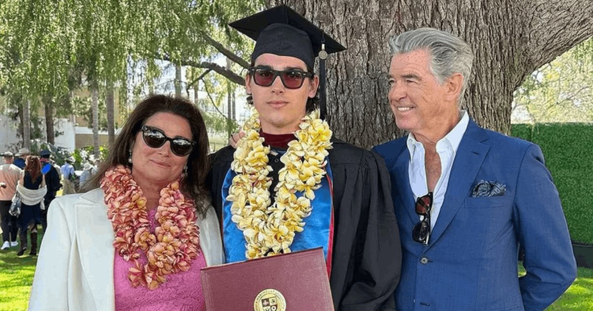 d5 3.png?resize=412,275 - EXCLUSIVE: Loving Moment Between Pierce Brosnan & Wife Keely Captured As They Celebrate Son's Graduation