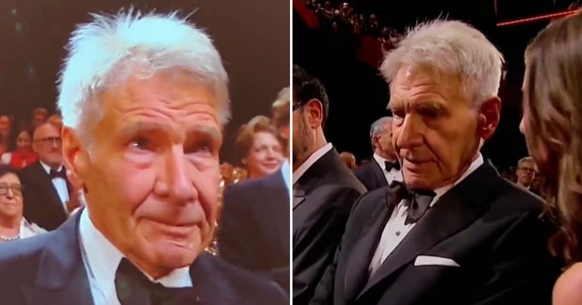 ford.jpg?resize=412,275 - JUST IN: Harrison Ford, 80, Breaks Down In Tears After Receiving A Five-Minute Standing Ovation For Premiere Of 'Indiana Jones 5'