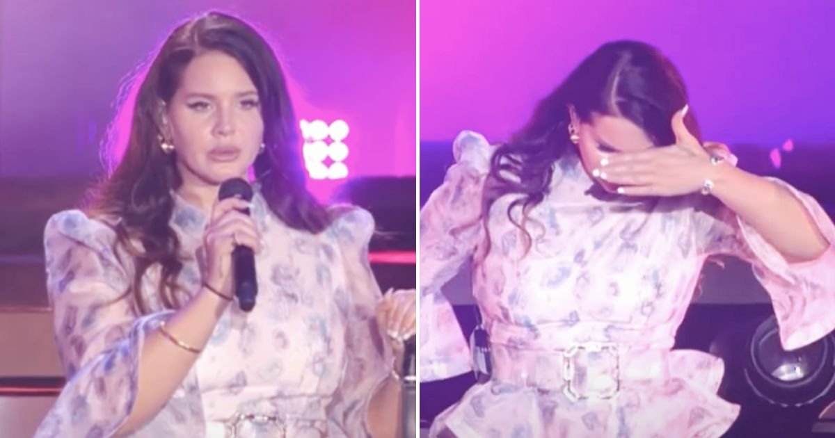 lana5.jpg?resize=412,232 - JUST IN: Lana Del Rey, 37, Leaves Fans Baffled After She STOPS Her Own Concert To Ask Crowd If They Have Seen Her Vape Pen