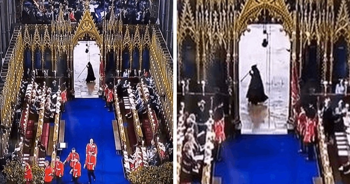 t1 35.png?resize=412,232 - BREAKING: Royal Fans Feel They've Spotted Grim Reaper At King Charles' Coronation