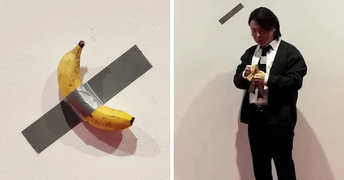 t3 30.png?resize=1200,630 - EXCLUSIVE: Museum Visitor EATS 'Banana Artwork' Installation Leaving Artist FURIOUS