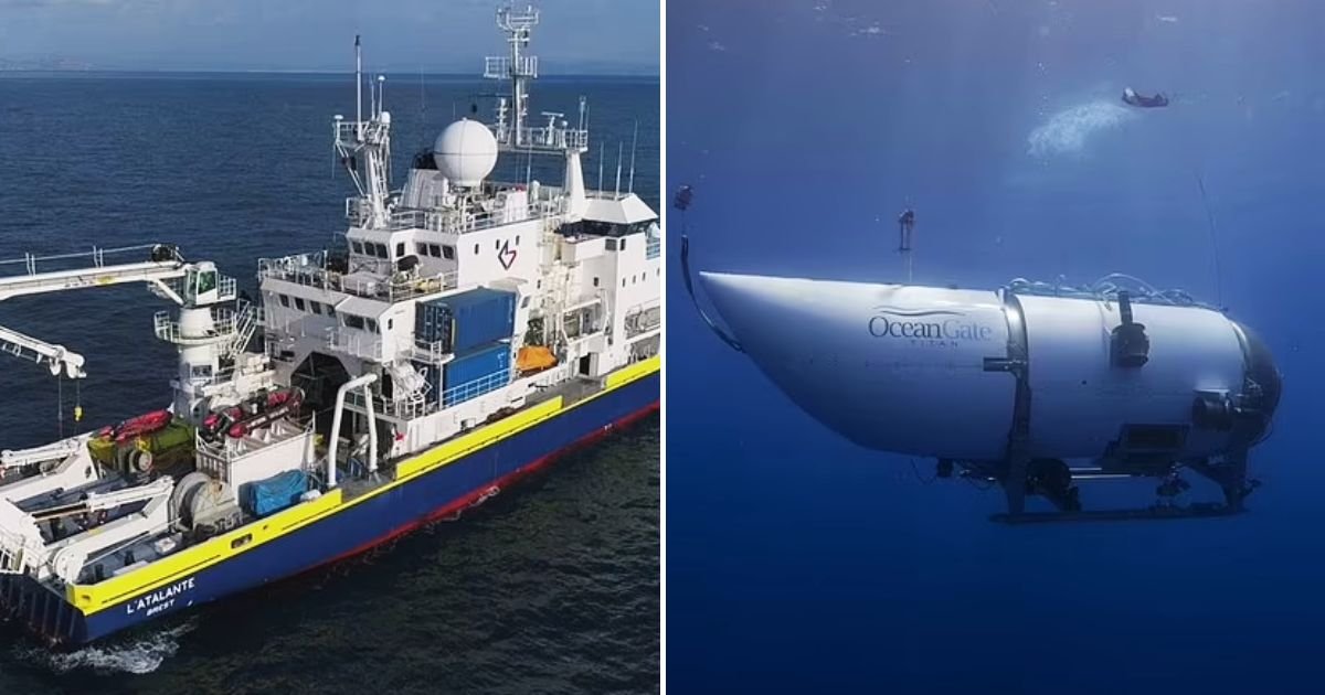 bang4.jpg?resize=412,275 - JUST IN: 'Banging' Sounds Are Heard From The Area Where The TITANIC Submersible Disappeared, 'Implying Crew May Be Alive And Signaling'