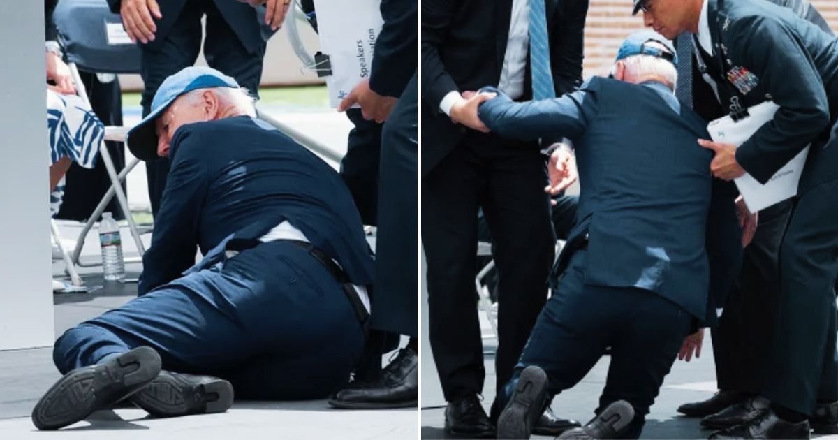 biden4.jpg?resize=412,275 - JUST IN: White House Officials Issued A Statement After President Biden, 80, FELL During An Event In Colorado