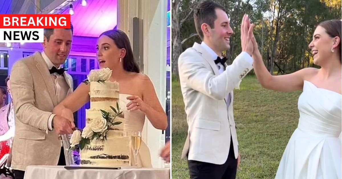 breaking 48.jpg?resize=412,275 - BREAKING: Bride And Groom Pictured Smiling And Cutting The Cake Moments Before Bus Crash Killed TEN Wedding Guests