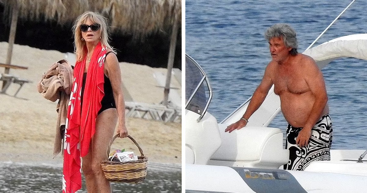 d10.jpg?resize=412,275 - EXCLUSIVE: Swim-Suit Clad Goldie Hawn Appears Picture Perfect At 77 In Her Bathing Suit While Joining Long Time Love Kurt Russell