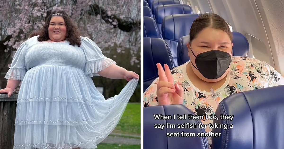 d11.jpg?resize=1200,630 - JUST IN: Plus-Size Traveler DEMANDS Free 'Extra Plane Seats' For Overweight Passengers