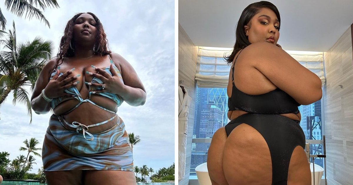 d176.jpg?resize=412,275 - Pop Superstar Lizzo Hailed 'Inspiration' As She Bares Her Bum In New Cheeky Swimsuit Picture