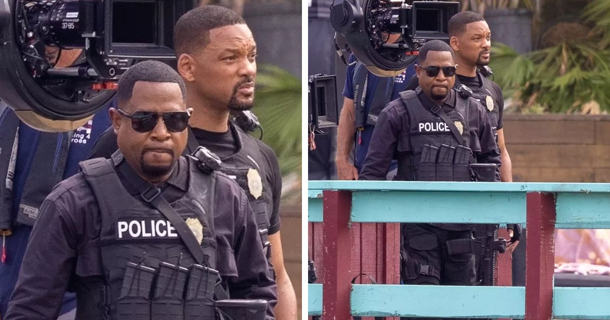 d194.jpg?resize=1200,630 - JUST IN: Will Smith & Martin Lawrence Cause Uproar Among Fans As Duo Pictured In Police Uniforms On Sets Of 'Bad Boys 4'
