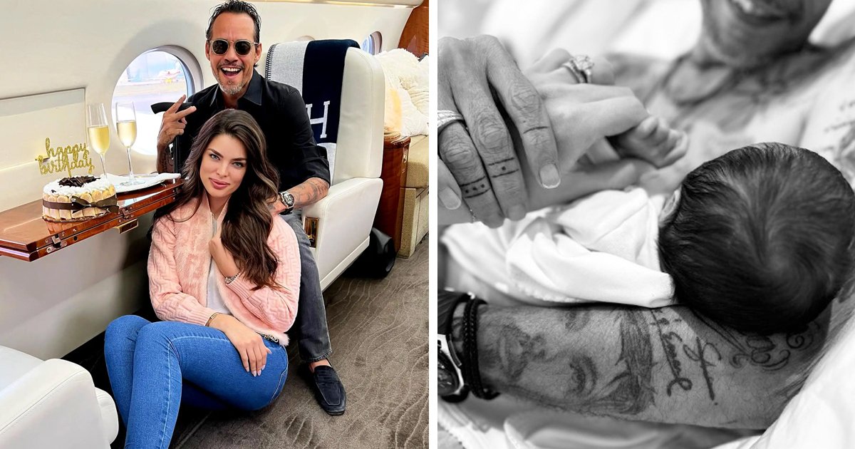 d40.jpg?resize=1200,630 - "It's All God's Timing!"- Marc Anthony Welcomes Baby Number SEVEN With His FOURTH Wife Nadia Ferreira