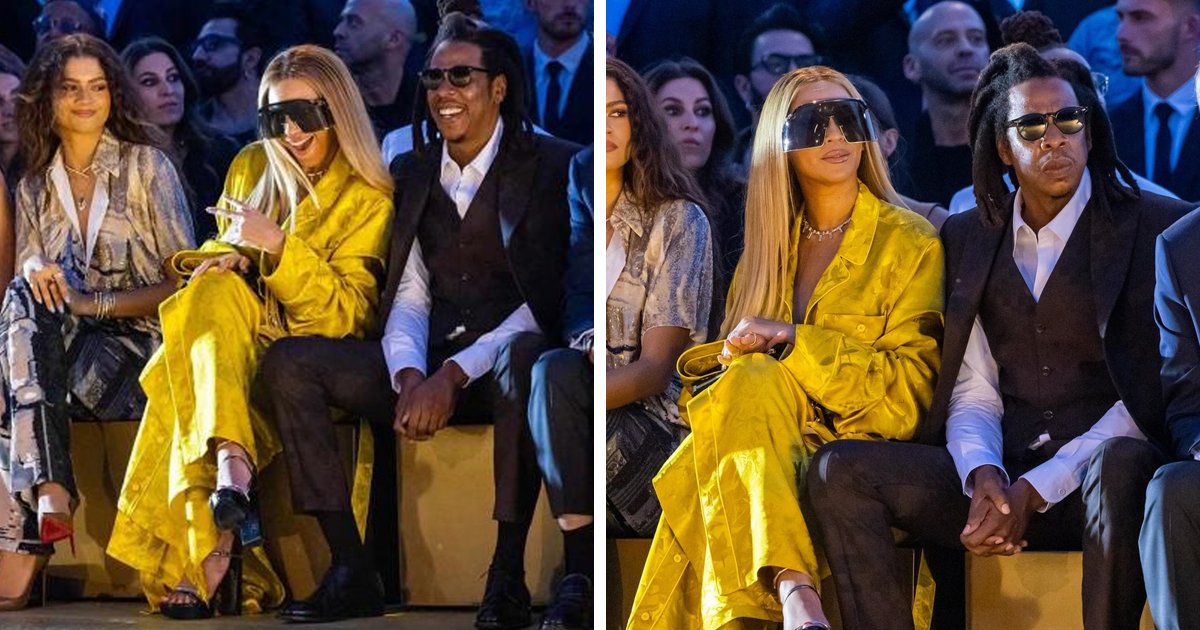 d54 1.jpg?resize=412,275 - EXCLUSIVE: Beyonce & Zendaya Have An Ultra-Glam Moment While Seated Front Row At LV Fashion Show