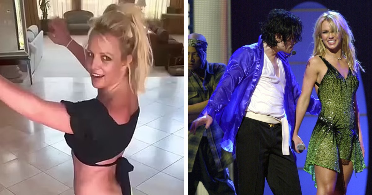 d65.jpg?resize=412,275 - JUST IN: Britney Spears BLASTED For Dancing To Michael Jackson's Hit Scream Video From 1995
