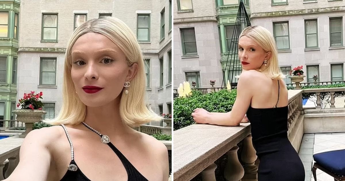 dylan5.jpg?resize=1200,630 - JUST IN: Young Actress Transforms Into 90s Madonna With Daring Black Dress And Breathtaking Platinum Bob Haircut