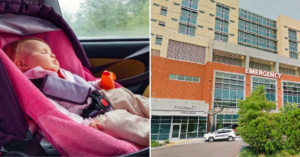 hospital4.jpg?resize=1200,630 - JUST IN: 1-Year-Old Tragically Died Outside Of A Hospital After Being Left In A Hot Car For 9 HOURS