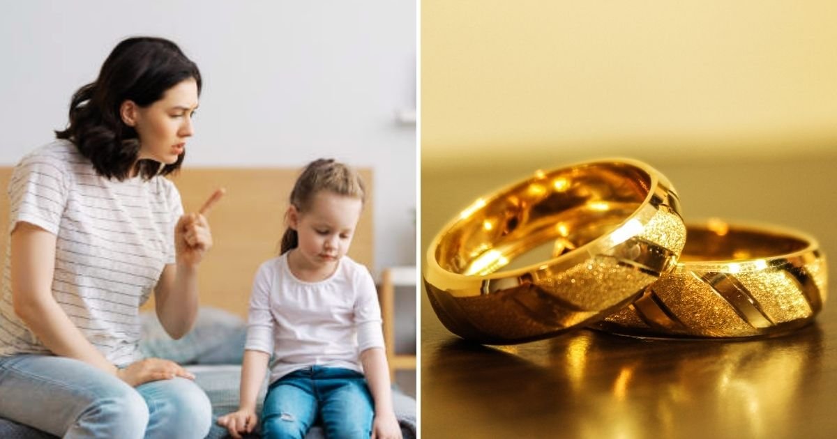 rings4.jpg?resize=1200,630 - Mother Left DEVASTATED After Her 'Unreliable' 5-Year-Old Daughter Gave Her Wedding Ring To A Schoolfriend