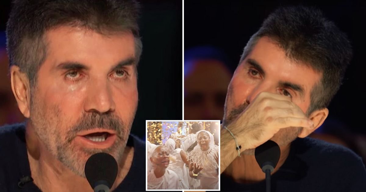 Just In Simon Cowell Breaks Down In Tears During Heartbreaking Tribute