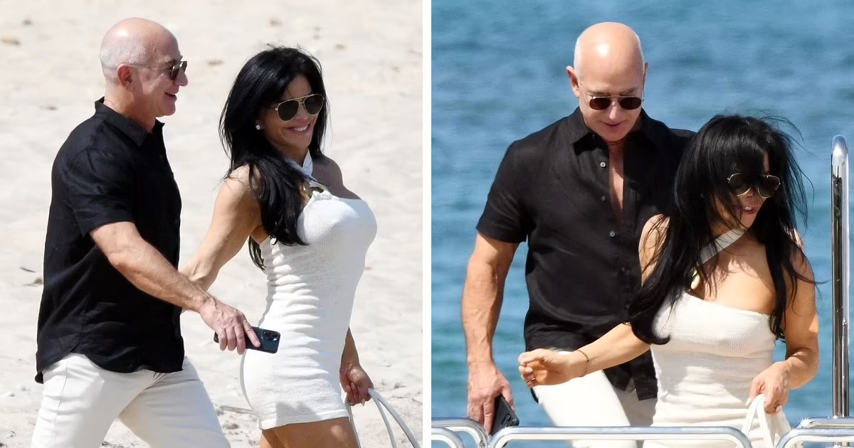 t1 11.png?resize=412,275 - EXCLUSIVE: Lauren Sanchez & Jeff Bezos Showcase Their 'Couple Cleavage' During Luxe Summer Vacation