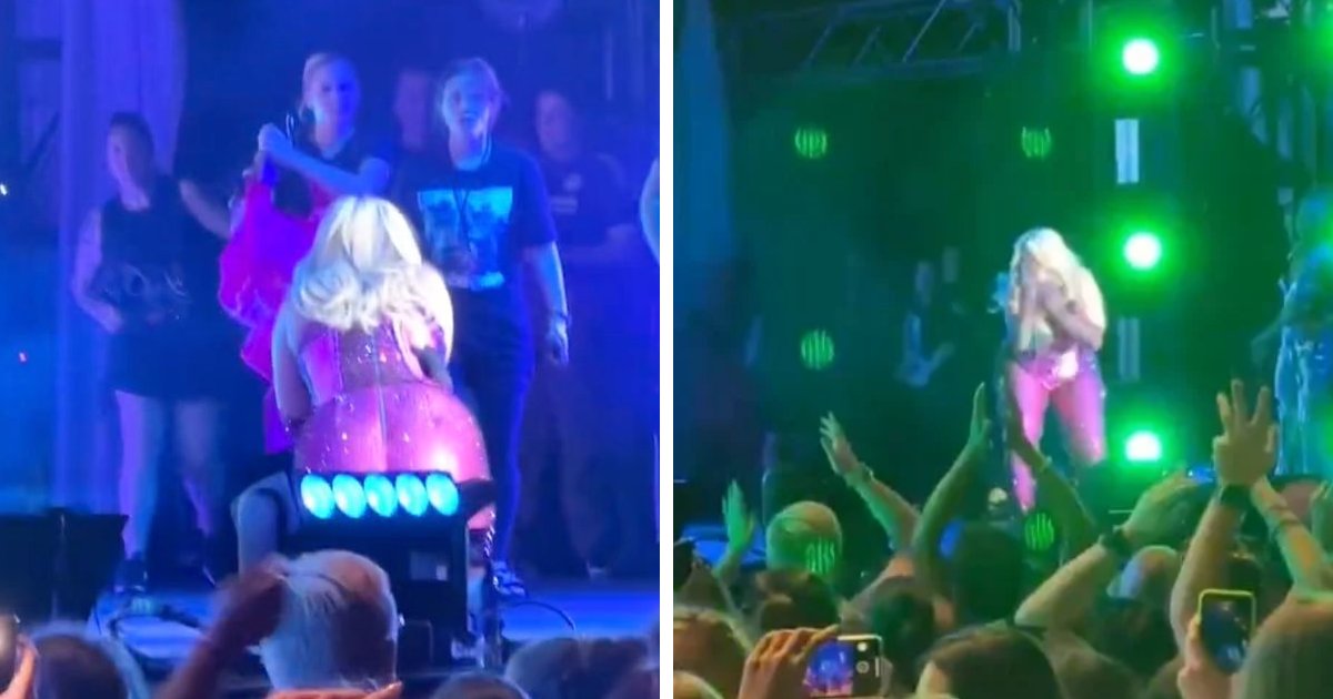 t1 7.png?resize=412,275 - BREAKING: Bebe Rexha Brutally ATTACKED During Stage Performance As Celeb Seen Falling To Her Knees