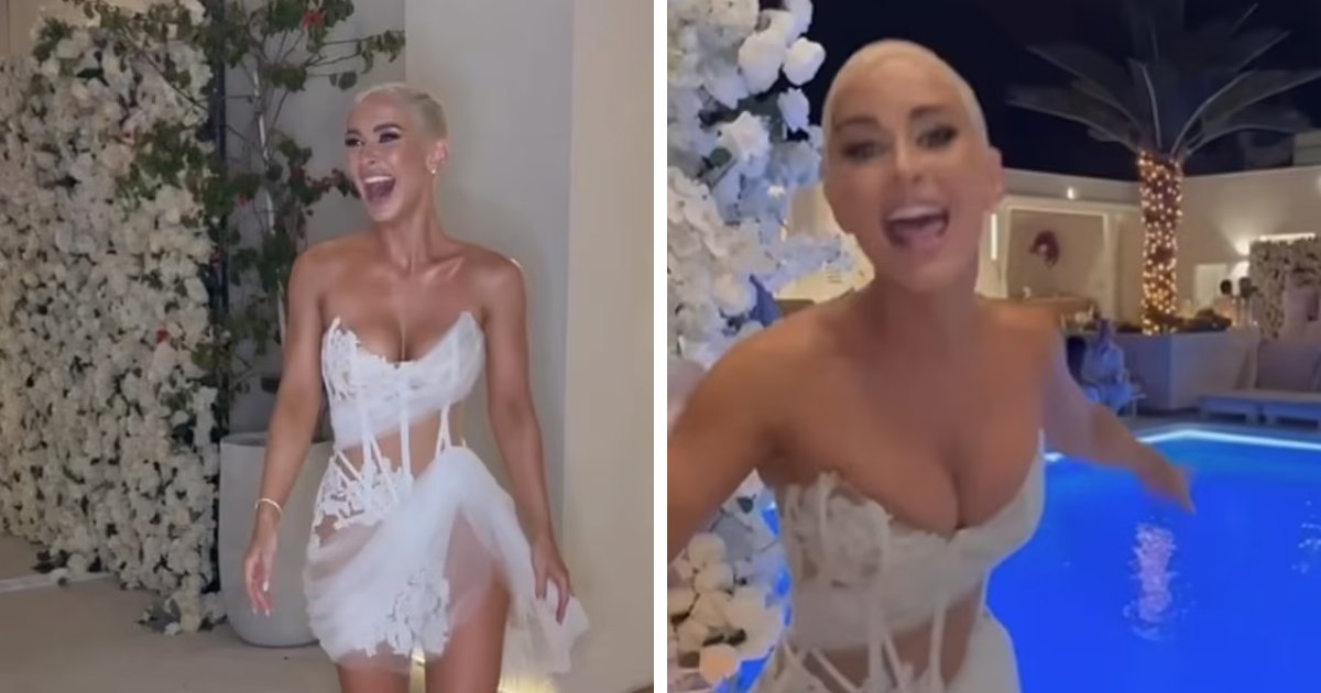 t2 1.jpg?resize=412,275 - Influencer Bride Slams Critics Who Bashed Her For Wearing A Transparent Wedding Gown As She Felt 'Empowered'