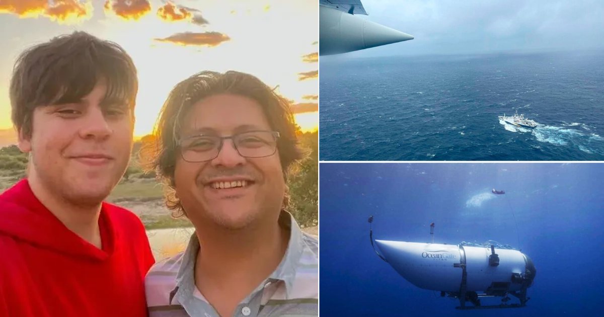 t3 10.png?resize=1200,630 - BREAKING: Teenage Son Of Billionaire Who DIED In Catastrophic Submarine Implosion Was TERRIFIED & Didn't Want To Go, Aunt Confirms