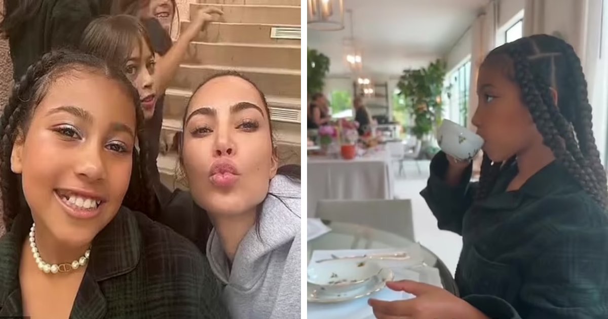 EXCLUSIVE: Kim Kardashian TROLLED For Treating Her 10-Year-Old Daughter ...