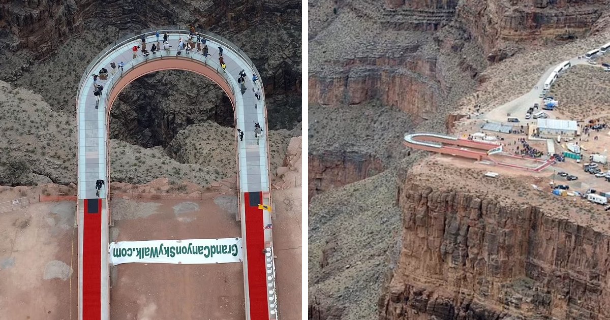 BREAKING Man Falls To His DEATH From Grand Canyon's Skywalk Overlook