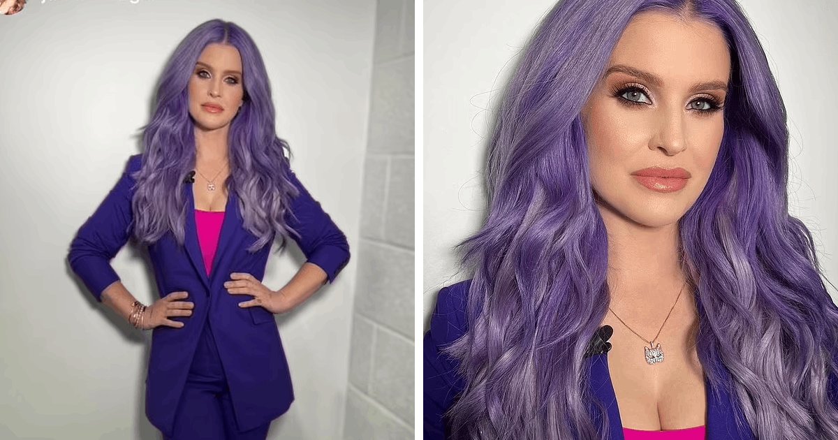 t5 50.png?resize=1200,630 - EXCLUSIVE: Kelly Osbourne Stuns In Pink & Purple Attire While Promoting Her New Guest Host Spot