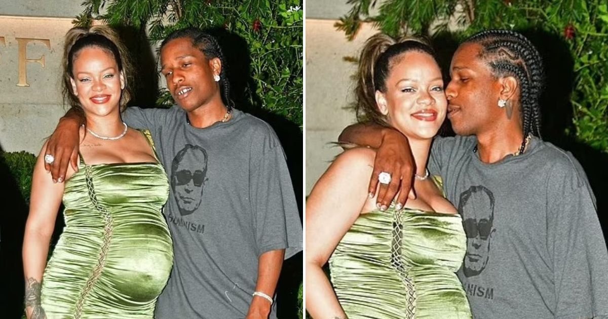untitled design 2023 06 26t092156 226.jpg?resize=1200,630 - Rihanna And A$AP Rocky Look All Loved-Up On Date Night In Barbados Just Weeks Before They’re Due To Welcome Their 2nd Child