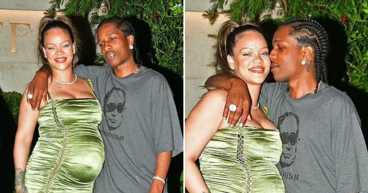 untitled design 2023 06 26t092156 226.jpg?resize=412,275 - Rihanna And A$AP Rocky Look All Loved-Up On Date Night In Barbados Just Weeks Before They’re Due To Welcome Their 2nd Child