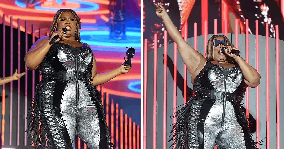d2 3.png?resize=412,232 - "I'm Hot & I Know It!"- Lizzo Seen Rocking A Skintight Silver Fringe Bodysuit As Trolls Body Shame Star For Her Weight