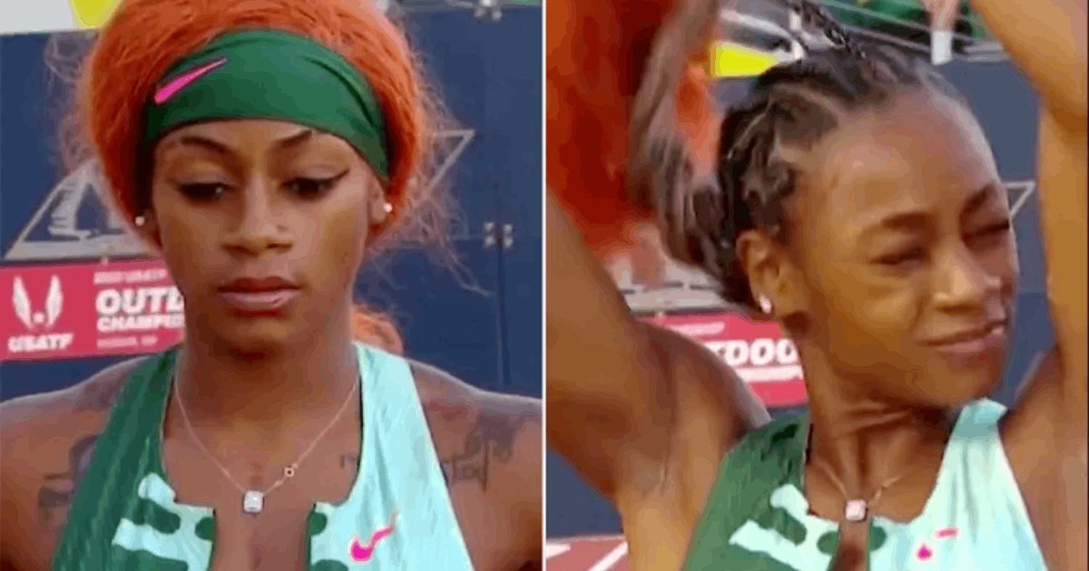 JUST IN: Sha'Carri Richardson Baffles Viewers As She TOSSES Her WIG Off ...