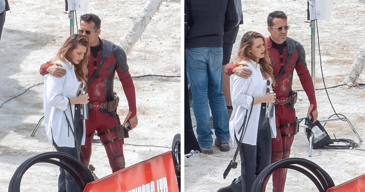 d4 2 1.png?resize=1200,630 - EXCLUSIVE: Blake Lively Gets The Sweetest Kiss And Cuddle From Husband Ryan Reynolds As She Brings Her Daughters To Visit Him