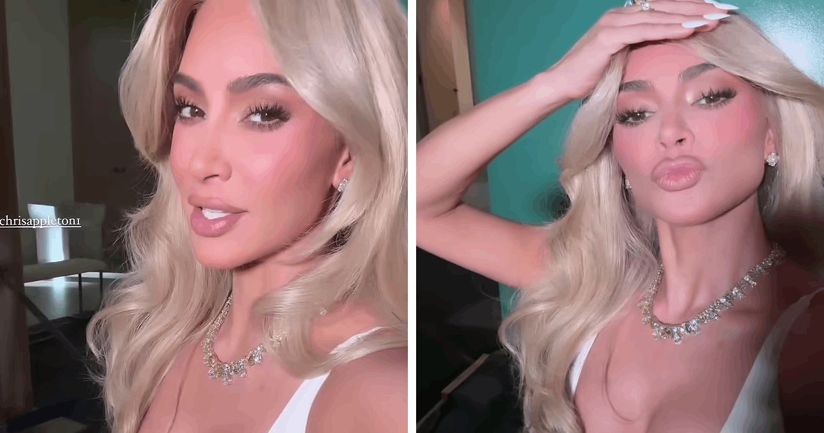 d5 2 1.png?resize=1200,630 - EXCLUSIVE: Kim Kardashian Is A BUSTY BLONDE And Fans Are LOVING Her New Look