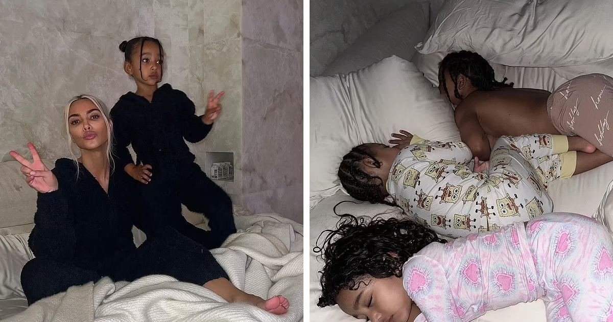 d5 2.jpeg?resize=412,232 - EXCLUSIVE: Kim Kardashian BLASTED For Poor Parenting After Showing Her Babies Sleeping In Her Bed