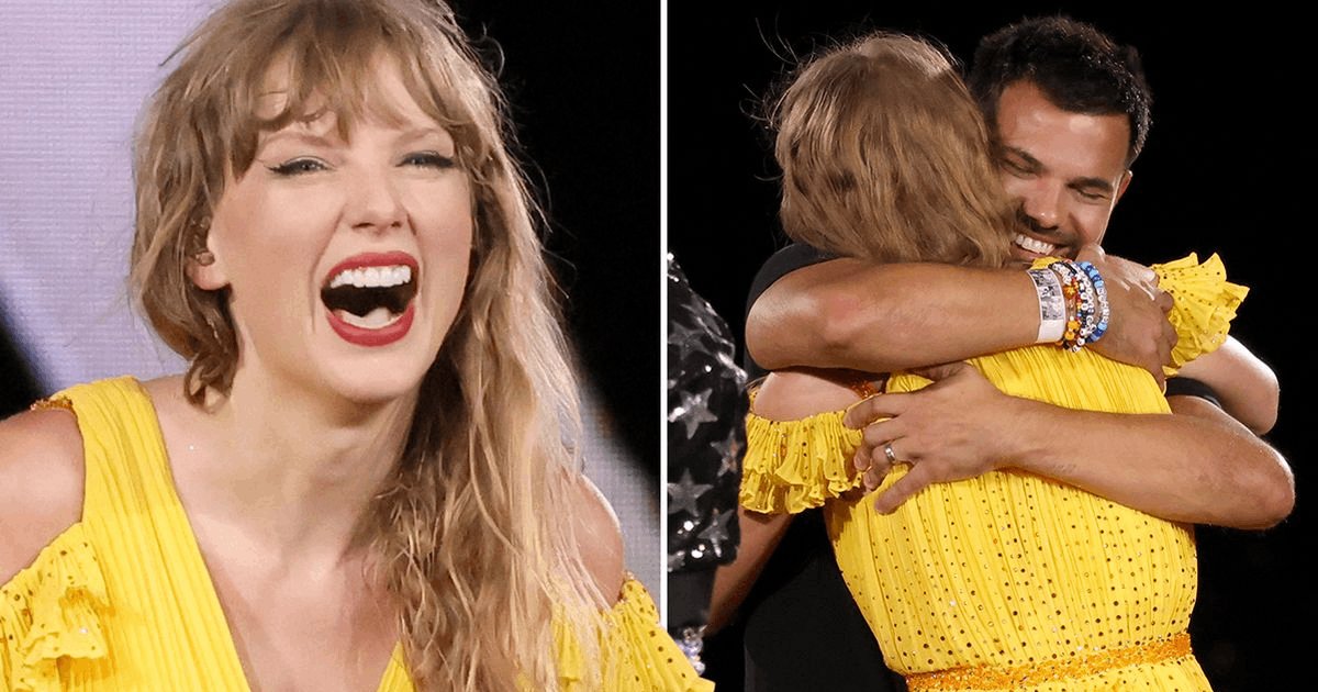 d7 4.png?resize=1200,630 - EXCLUSIVE: Taylor Swift HUGS Her Ex-Taylor Lautner Onstage As She Re-Releases 'Love Song' About Him