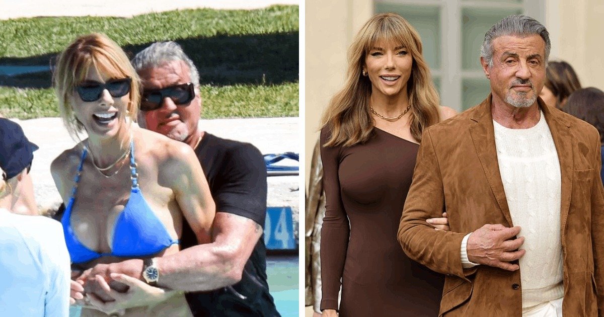 fb1ee550 2521 4d16 8dff 1c8d96d7223e.jpeg?resize=1200,630 - JUST IN: Sylvester Stallone Turns Up The Summer Heat As Celeb 'Cheekily Grabs' His Wife's Bikini In The Pool