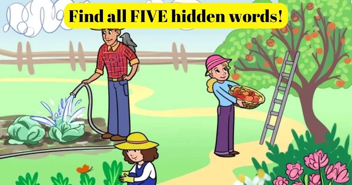 find all five hidden words.jpg?resize=1200,630 - Can You Find All FIVE Hidden Words In This Challenging Puzzle? 90% Of People Failed The Task!