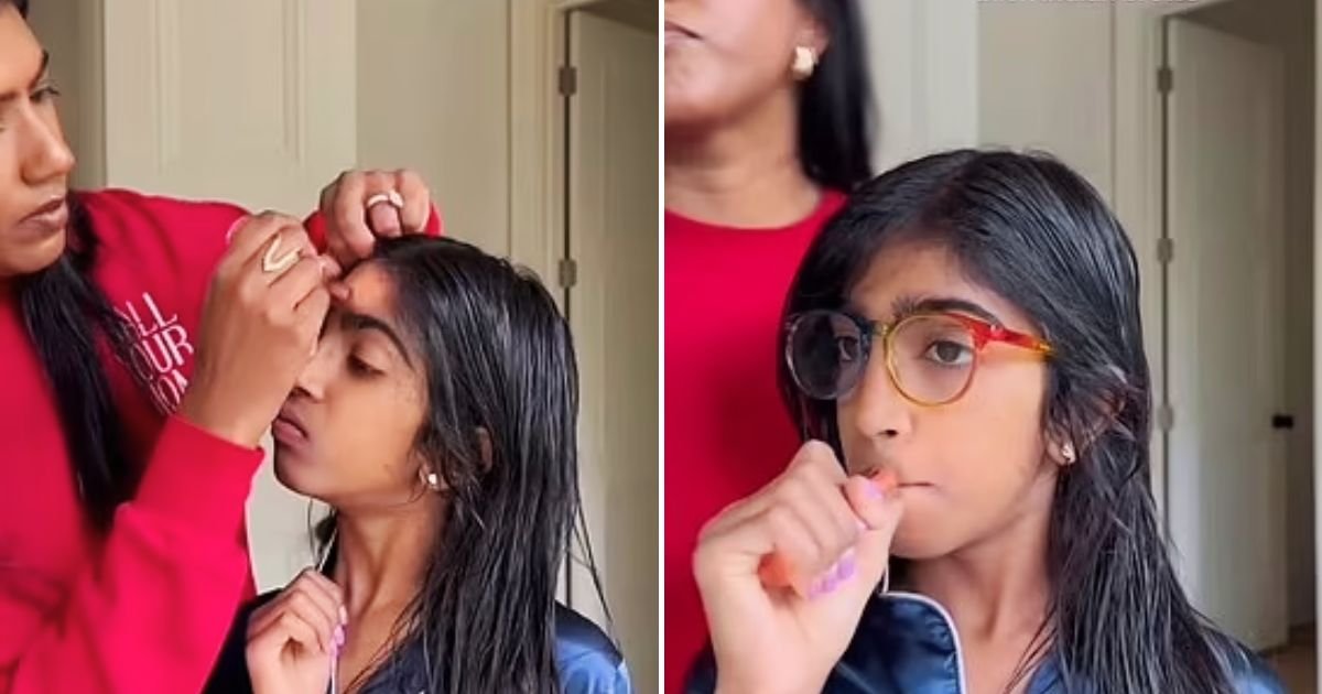 hair4.jpg?resize=412,275 - Mother Is Praised For Shaving Her 12-Year-Old Daughter's Upper Lip And Eyebrows After She Was Bullied As A Child