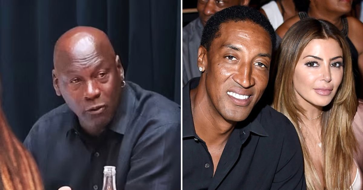 michael2.jpg?resize=412,275 - JUST IN: Michael Jordan Speaks Out As His Son Marcus, 32, DATES Rival Scottie Pippen's Ex-Wife Larsa, 48
