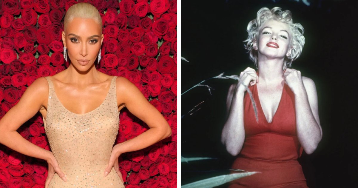 t1 2.png?resize=1200,630 - JUST IN: Kim Kardashian Raises Eyebrows After Claiming People Didn't Know Who Marilyn Monroe Was Before She Wore Her Dress