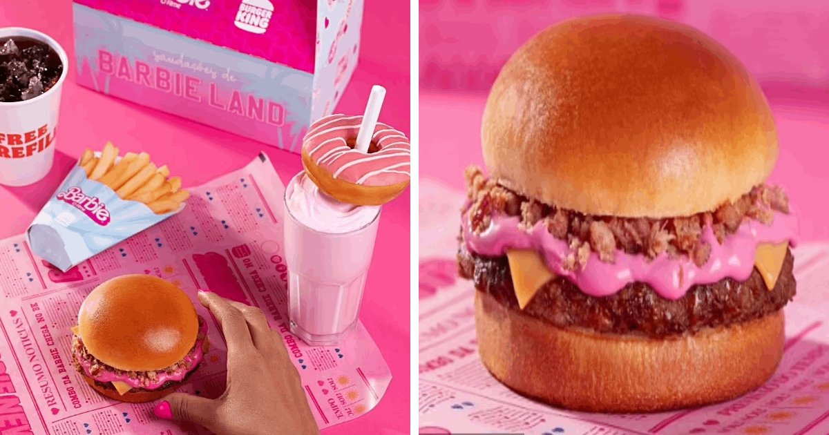 t2 3 1.png?resize=1200,630 - JUST IN: Burger King Rolls Out 'Think Pink' Burger & 'Ken French Fries' To Celebrate The Barbie Theme